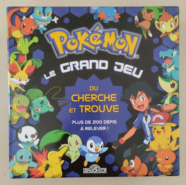 JEU DE SOCIÉTÉ Pokémon Le Grand Jeu du Cherche et Trouve EUR 11,40 PicClick FR