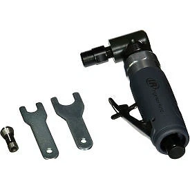 Molinilla de troquelado de ángulo de aire Ingersoll Rand, entrada de aire de 1/4", 20000 RPM, 0,33 por hp