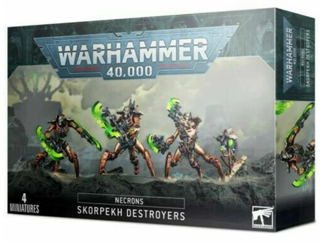 Necron Skorpekh Lord – Warhammer 40K Indomitus Royal Court – Nuovo Da Montare