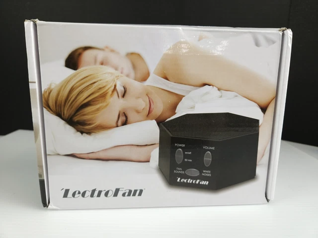 LectroFan ASM1007-KR Blanco Ruido y Ventilador Máquina TOTALMENTE NUEVA Caja 117