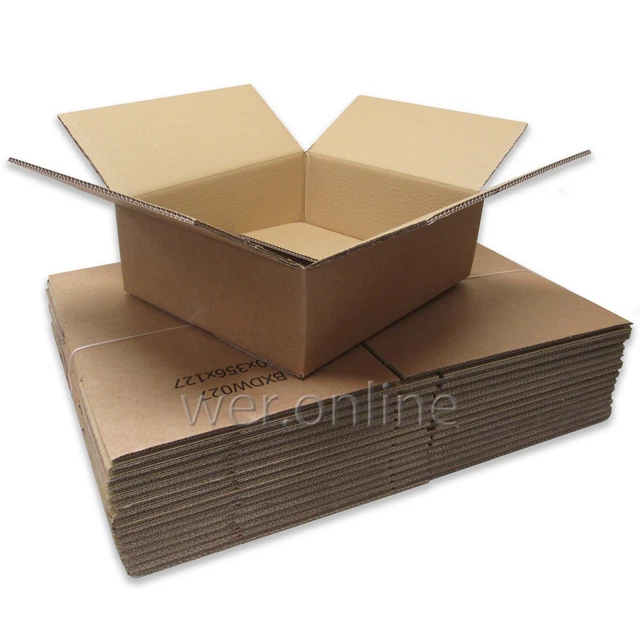 STRONG HEAVY DUTY Laptop Postal Mailing Cardboard Boxes 16½ x 14 x 5