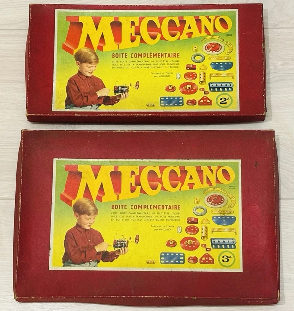 Meccano – Boîte Complémentaire 4A – 1958 – Vintage France – Très Bon état
