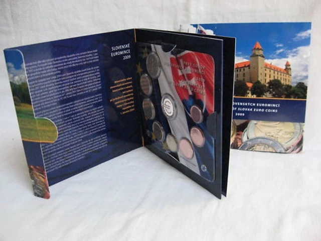 Slowakei 2009 Kms Euro Münzen Satz Coin Set St Bu - Einführung Des Euro -