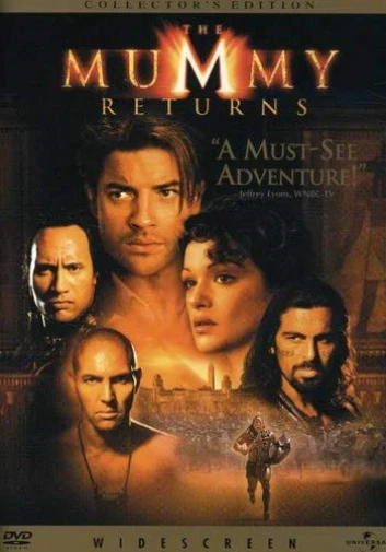The Mummy Returns (DVD) Brendan Fraser Arnold Vosloo Dwayne 'The Rock' Johnson