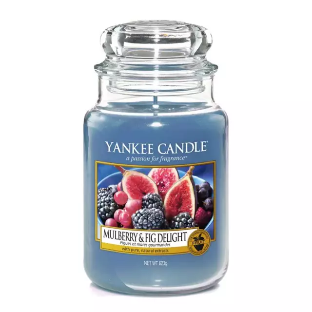 Yankee Candle Mulberry & Fig Delight Duftkerze Grosses Glas 623 g