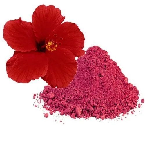 Polvo de flor de hibisco puro y natural Elemensis Naturals para paquete facial, cuidado del cabello 2