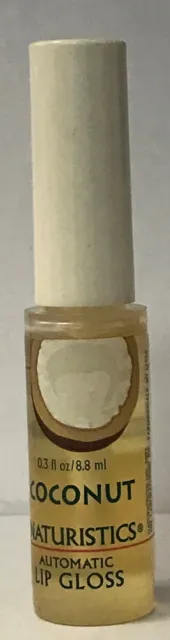 2 Naturistics Automatic Lip Gloss Coconut new, untouched, unsealed