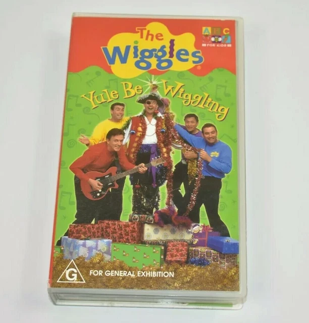 THE WIGGLES YULE Be Wiggling VHS Tape 2001 Christmas Original Wiggles ...