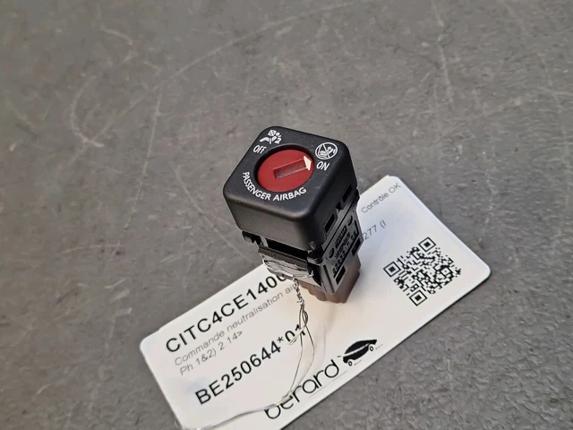 Calculateur Airbag Vierge Pour Citroën C4 Cactus - Référence 9829535580 / 0285014840