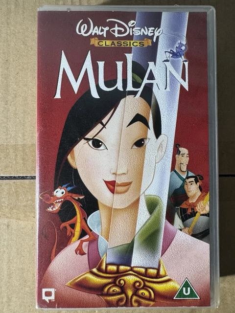 WALT DISNEY CLASSICS Mulan 1998 VHS Video Tape Release 1999 Vintage £6. ...
