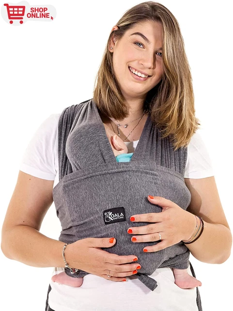 Fascia Porta Bebe Neonato Facile Da Indossare, Regolabile E Unisex - Marsupio Ne