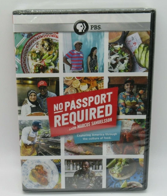 NO PASSPORT REQUIRED Season One, 2Disc Dvd Set, Chef Marcus
