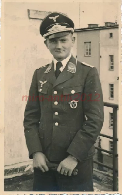 Foto, WK2, 3.St.1./J.G.77, Portrait Leutnant, 5026-470