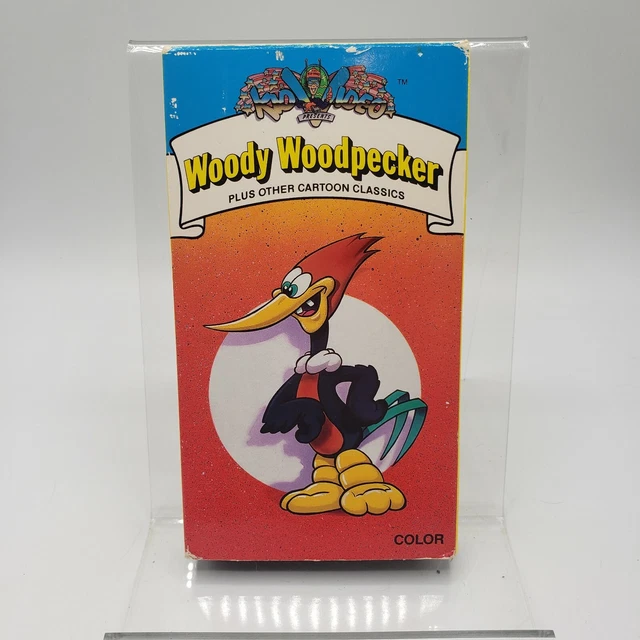 WOODY WOODPECKER VHS Videoband UAV 1987 Vintage klassische Cartoons MAX