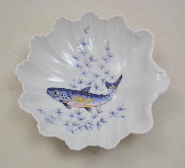 LIMOGES GIRAUD Fischservice Corail la Mer kleines Schälchen in