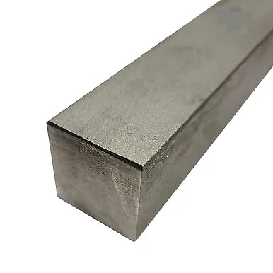 4" x 4" x 6", 316 Stainless Steel Square Bar, Hot Rolled