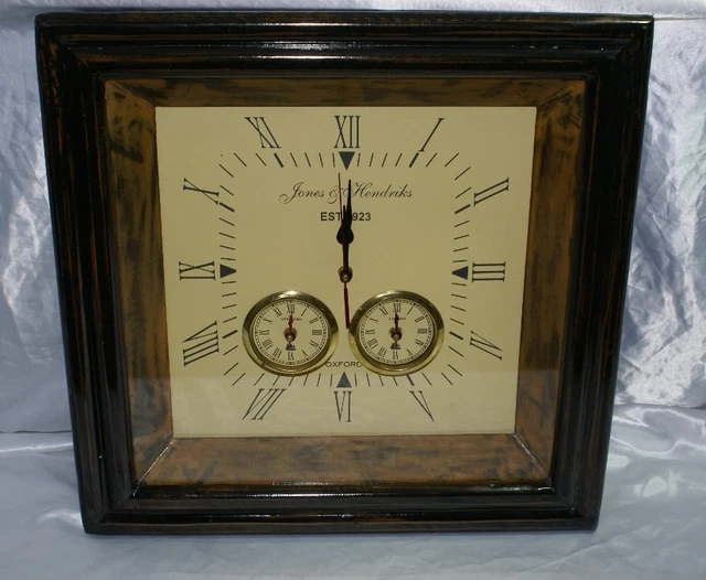 ANTICO OROLOGIO DA tasca Victoria London in ottone marittimo vintage