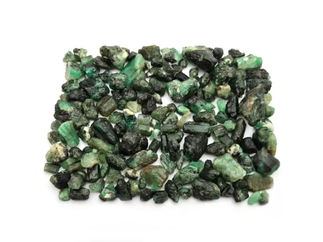 Natural Emerald Raw Rough Loose Gemstone Lot 100 CT Emerald Rough Stone