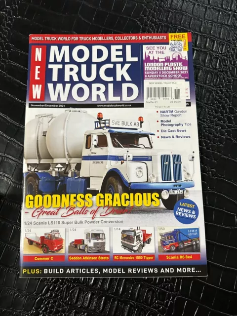 NOVEMBER/DECEMBER 2021 MODEL TRUCK WORLD magazine (UK IMPORT)