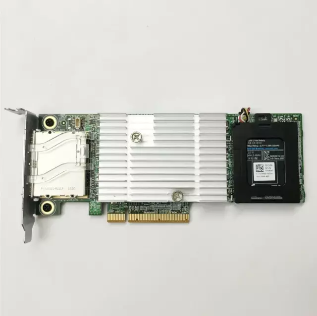 Dell PERC H810 6GB/S PCIe 2.0 SAS RAID controller with 1GB NV Cache Battery