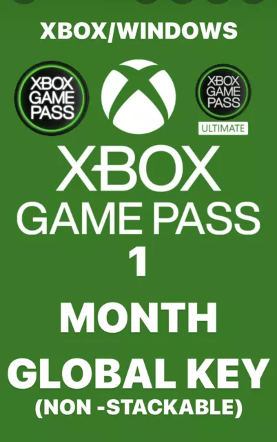 1 Month  Xbox Game Pass Ultimate  TRIAL Live Gold Ea Global Key Fast Delivery