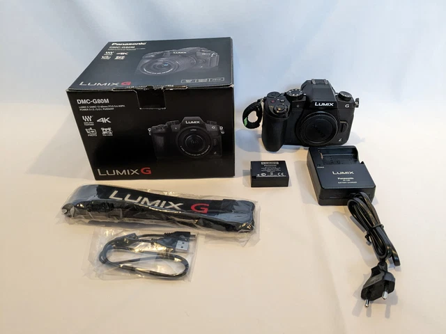 Panasonic Lumix DMC-G80M (solo corpo) fotocamera mirrorless m4/3 MFT