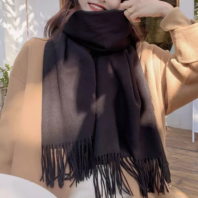 New Style Shawl Fashionable Solid Color Scarf Women S Outdoor Retro ShaK_