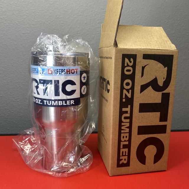 RTIC 20 oz Insulated Tumbler Stainless Steel Travel Mug