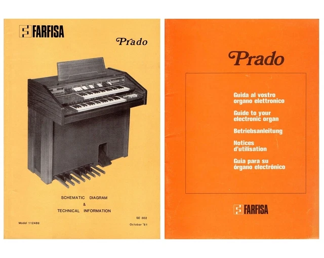 FARFISA PRADO SERVICE Manual Schematic Diagrams Schaltplan Schema