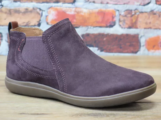 Cobb Hill by Rockport Bailee Chelsea Boot Purple Nubuck *CI9334