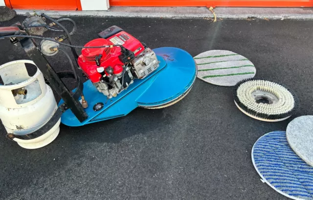 EAGLE SOLUTIONS Propane Floor Burnisher FLOOR POLISHER 13 honda engine