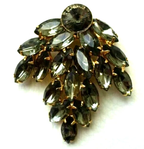 BROCHE VINTAGE, signée J J ( JONETTE JEVELRY
