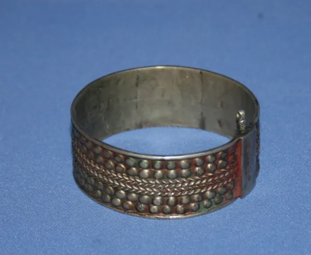 Antique Hand Made Silver Bracelet