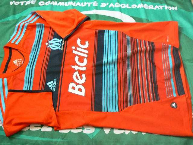 Maillot OM Third 2010/11 – Olympique De Marseille – Taille M – Valbuena – Occasion