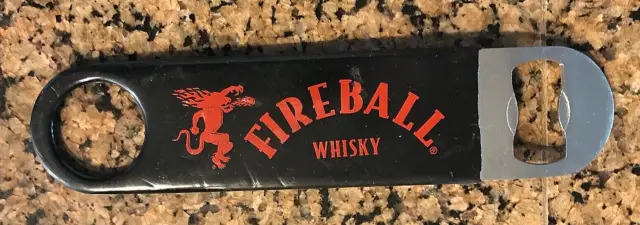 FIREBALL CINNAMON WHISKEY BOTTLE OPENER - 7" Wrench Style