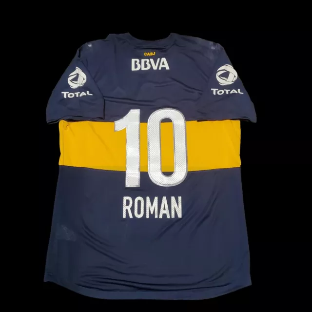 2012-13 Boca Juniors Match Issued Shirt Juan Román Riquelme