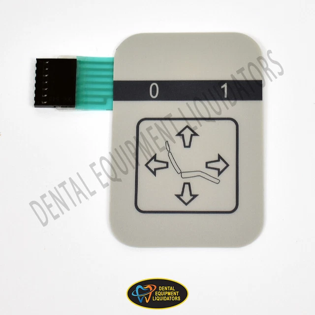 TOUCHPAD REPLACEMENT CONTROL for Marus and Pelton & Crane Dental Chairs