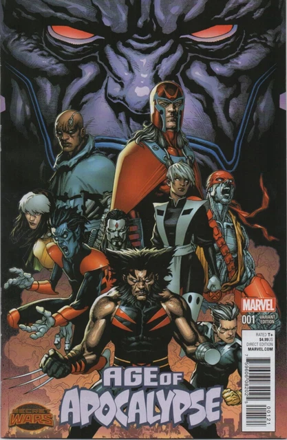 Age Of Apocalypse #1 1:20 Andy Clarke Variant Cover! X-Men Marvel Secret Wars Nm