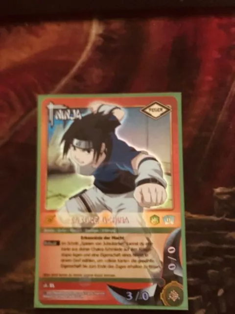 Naruto TCG - R-086 (Holo) - Sasuke Uchiha