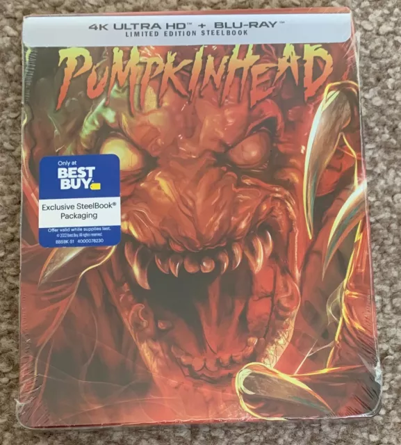 Pumpkinhead - Best Buy Exclusive 4K Uhd Bluray Steelbook *New! Please Read!**
