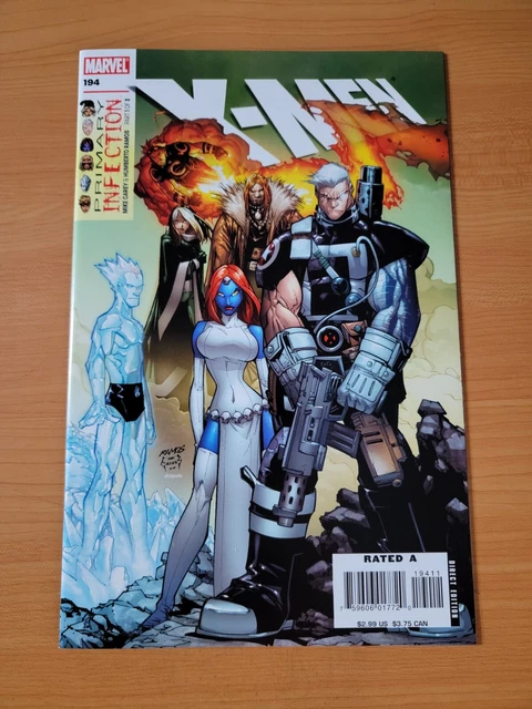 X-Men #194 Direct Market Edition ~ NEAR MINT NM ~ 2007 Marvel Comics