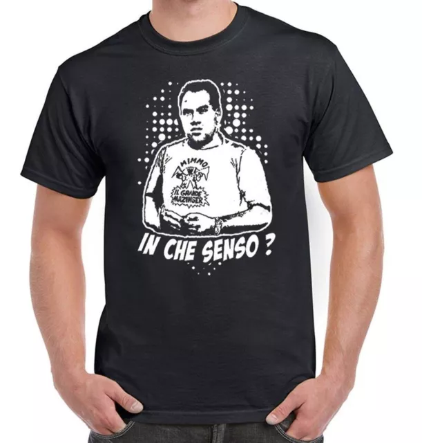 BIANCO ROSSO E VERDONE Mimmo In Che Senso ? Furio Mario Brega Sora Lella T-SHIRT