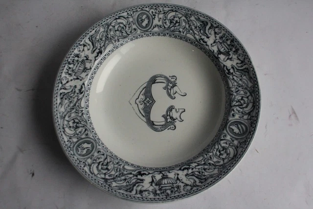 Assiette Creuse En Céramique Blanche Motifs Floraux Rouges Juliette | Maisons Du Monde