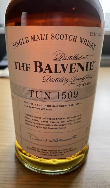 Balvenie Tun 1509 Batch 1, Single Malt Scotch Whisky 700ml, 2014er, Sammlerstück 2