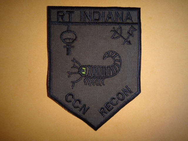VIETNAM WAR US 5th Special Forces Group MACV-SOG RT INDIANA CCN Subdued ...