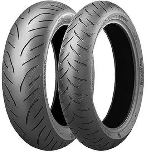 Par Neumáticos Yamaha T-Max / 500 120/70-15 160/60-15 Bridgestone SC2 M/C TL