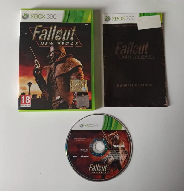 Fallout New Vegas Gioco Per Console Microsoft Xbox 360 Pal Italiano Completo