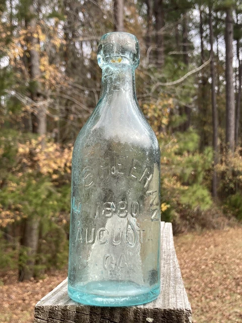 E. Sheehan -Augusta,Ga 1880*Blob Top*