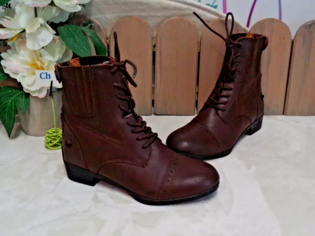 Chaussures occasion femme : Bottines / boots Cuir " horze equestrian " - P : 36