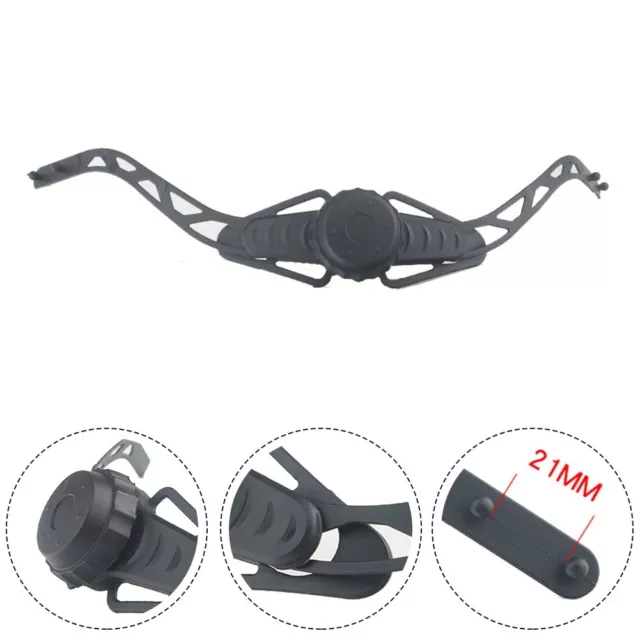 Fahrradhelm Rückhaltesystem mit einstellbarem Kopfverschluss für stabile Helme